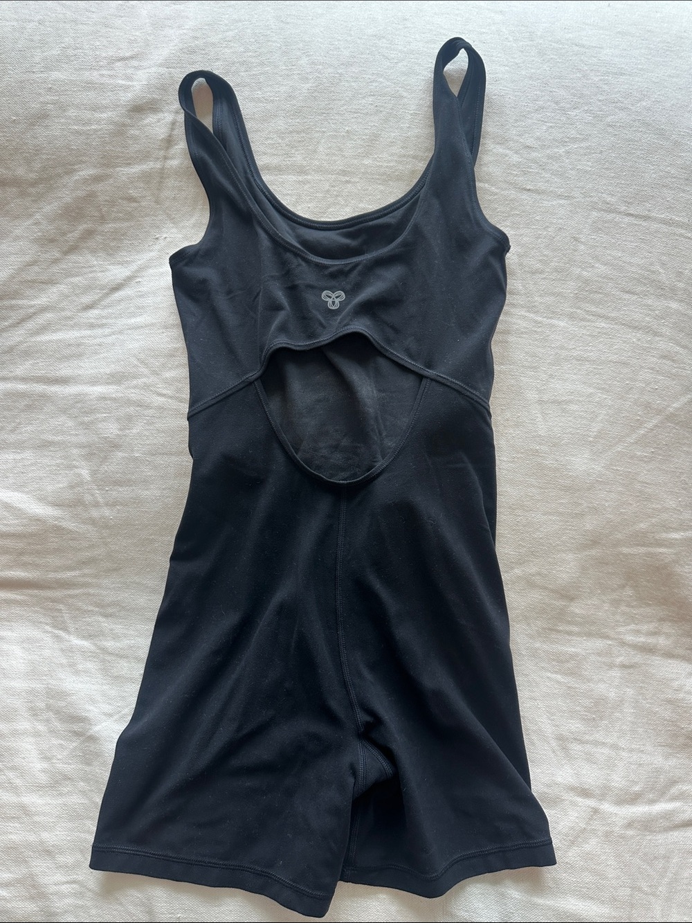 Aritzia TnAction Black Athletic Bike Shorts Romper Small